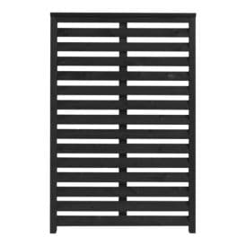 Aitaelementti Funkis musta 80 x 120 cm