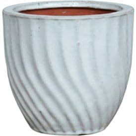 Ulkoruukku Ronja valkoinen S 17 x 18 cm