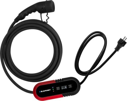Blaupunkt P1PM2T2 sähköauton latauskaapeli säätimellä, 3,7 kW, 16 A, 1-vaihe, Suko-Type2, 8 m