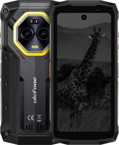 Ulefone Armor Mini 20 Pro -puhelin, 256/8 Gt, musta