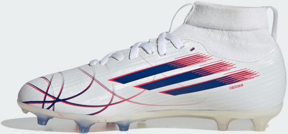 Adidas F50 Sparkfusion League Mid Cut Firm Ground / Artificial Ground-fotbollsskor För Barn