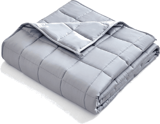 TRENDREHAB Bamboo Weighted Blanket – Soft, Cool Relaxing