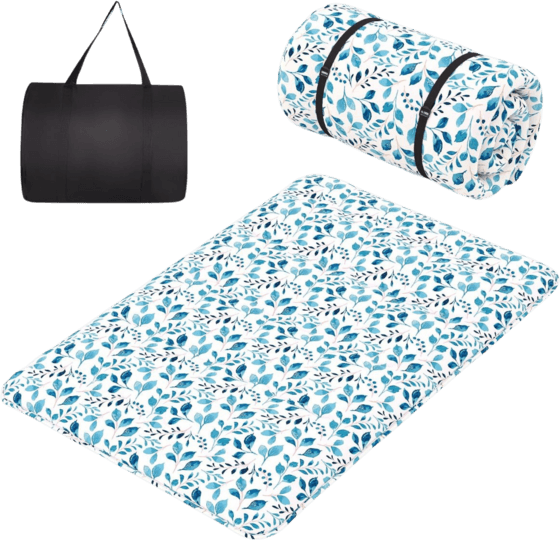 NORTHIX Japanese Futon Mattress, Washable Cover, 140x200 Cm