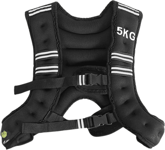 NORTHIX Weighted Vest 5kg, Neoprene, Adjustable Straps, Reflective