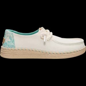 HeyDude Wendy Espadrille Hibiscus