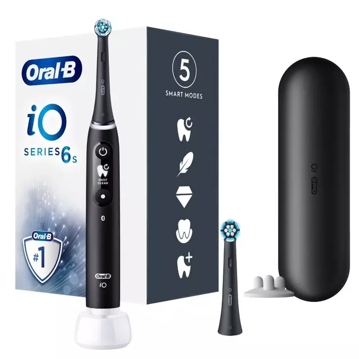 ORAL-B IO6S SÄHKÖHAMMASHARJA BLACK
