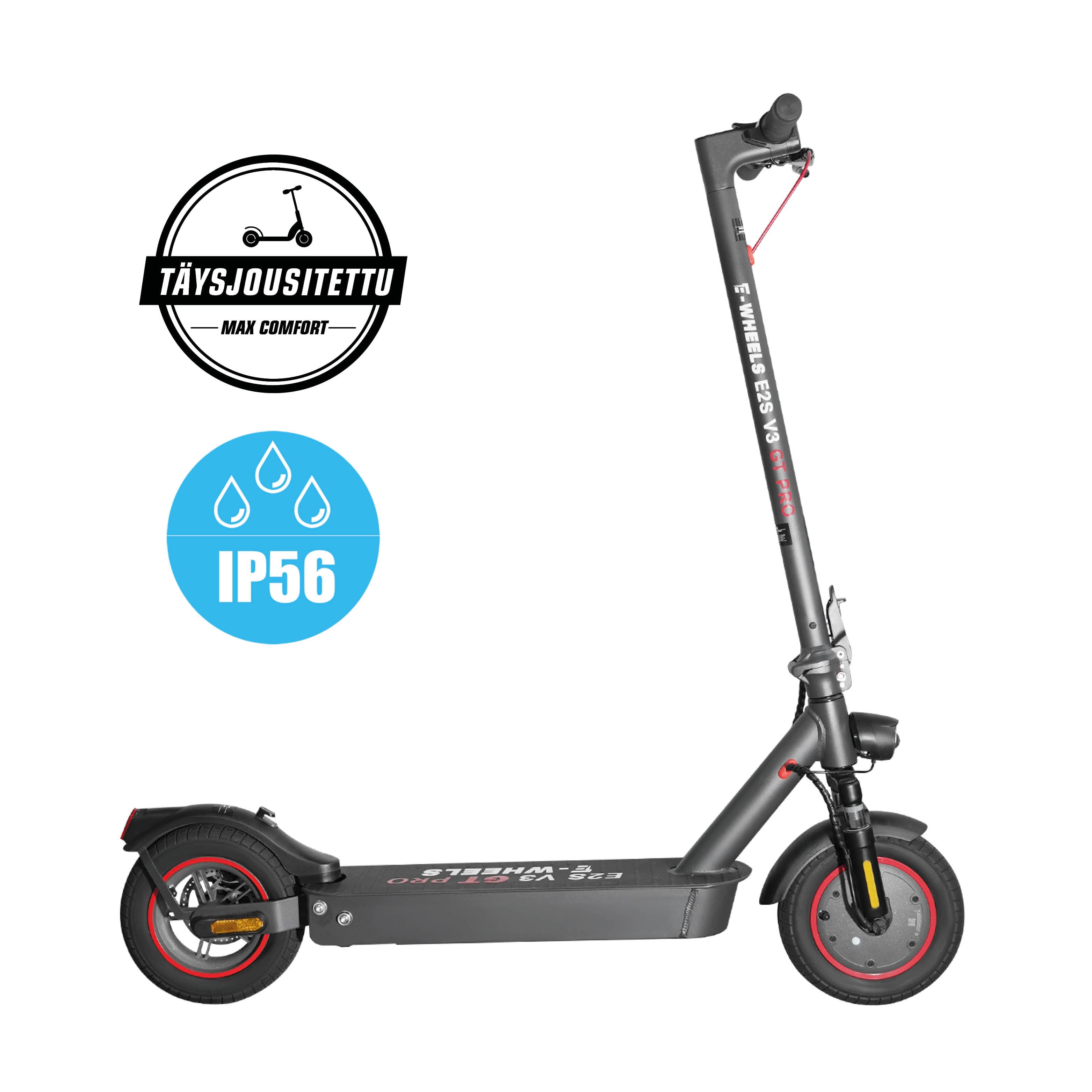 E2S V3 GT Pro – Harmaa – Ilmatäytteiset