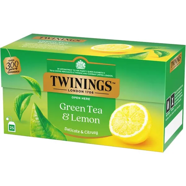 Twinings Green Lemon vihreä tee 25psx1,6g