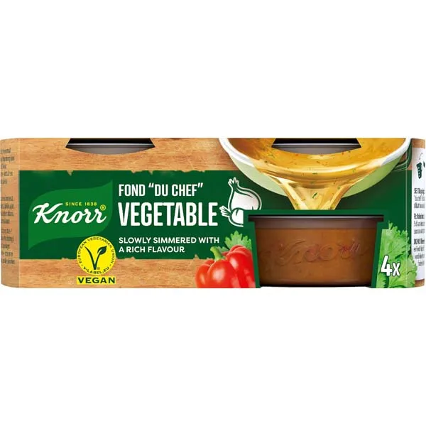 Knorr Fond du Chef Vegetable kasvisfondi 4x28g