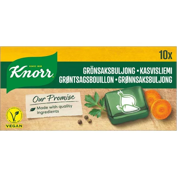 Knorr kasvisliemikuutio 10x10g