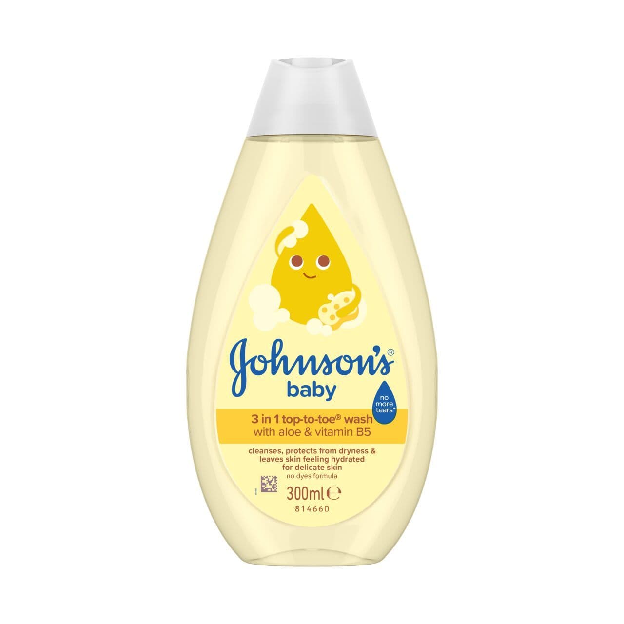 Johnson's® baby 3 in 1 Top-to-Toe® pesuneste 300 ml