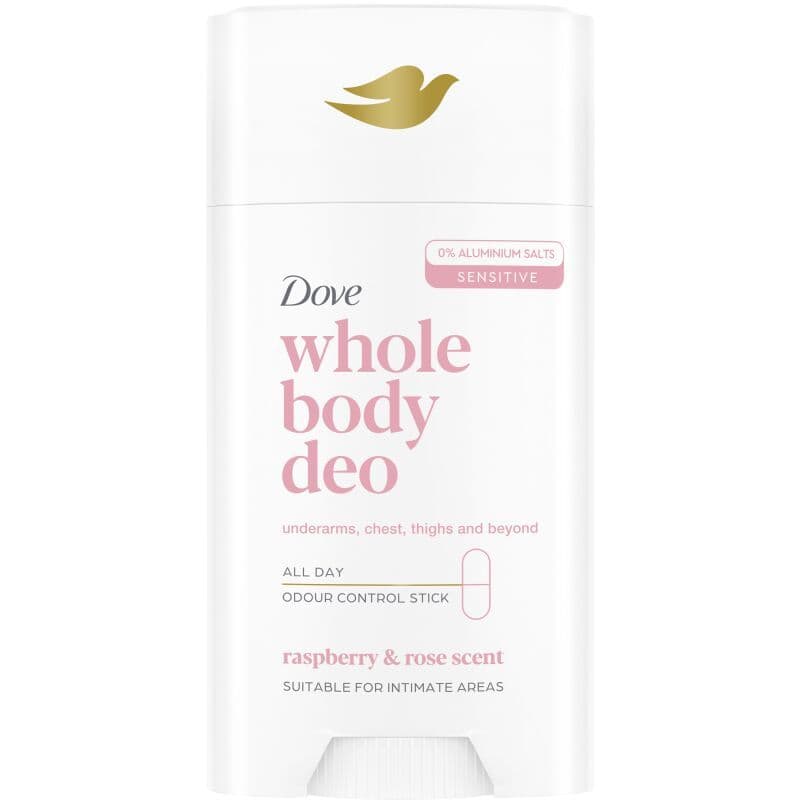 Dove Whole Body Raspberry & Rose deodorantti stick 75 ml