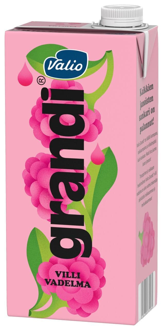Valio Grandi® villi vadelma mehujuoma 1 l