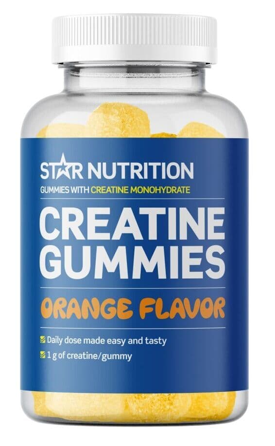 Creatine Gummies Orange kreatiinimonohydraatti 75 kpl/3
