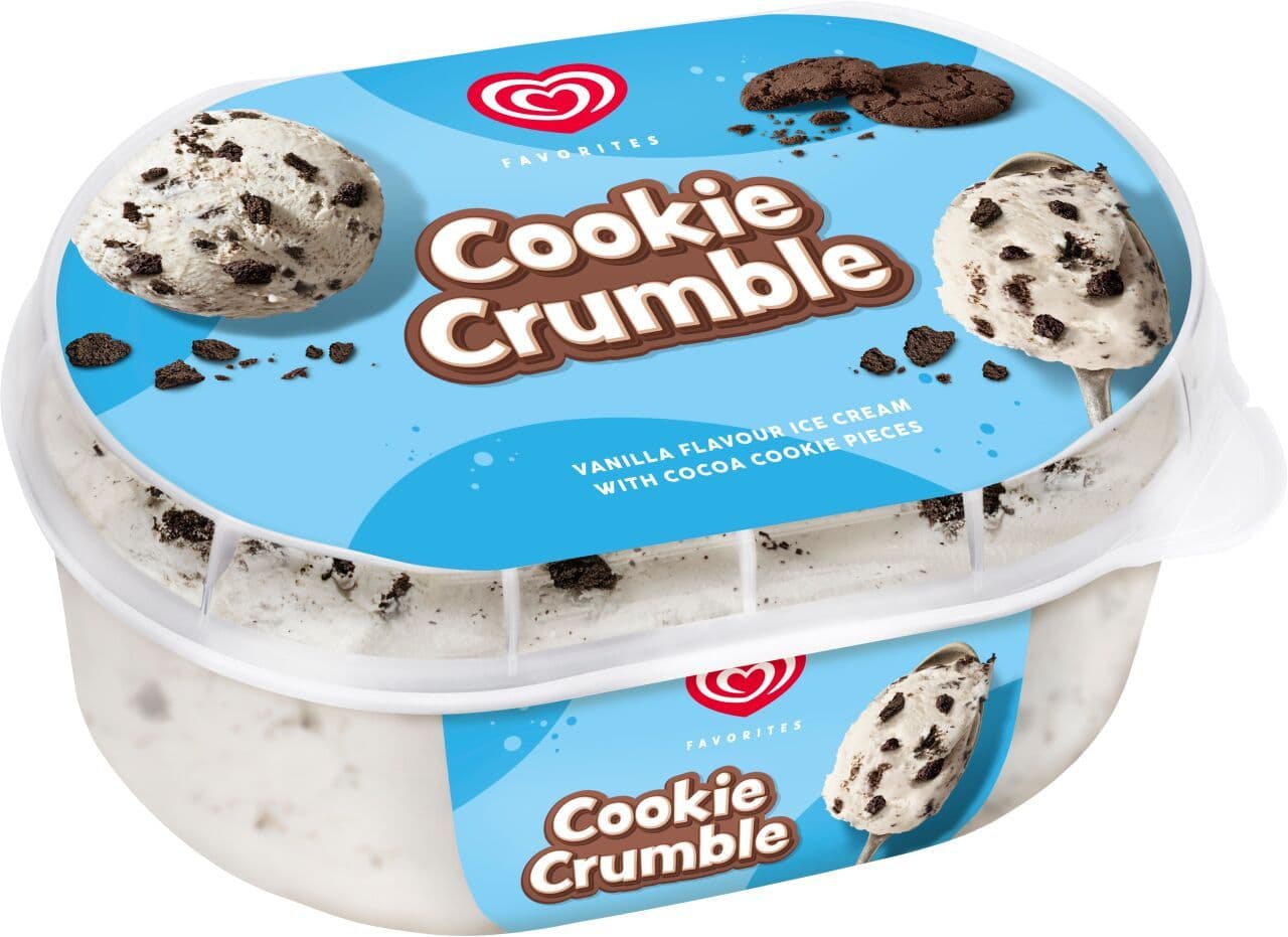 Heartbrand Cookie Crumble Jäätelö 825ml/417g