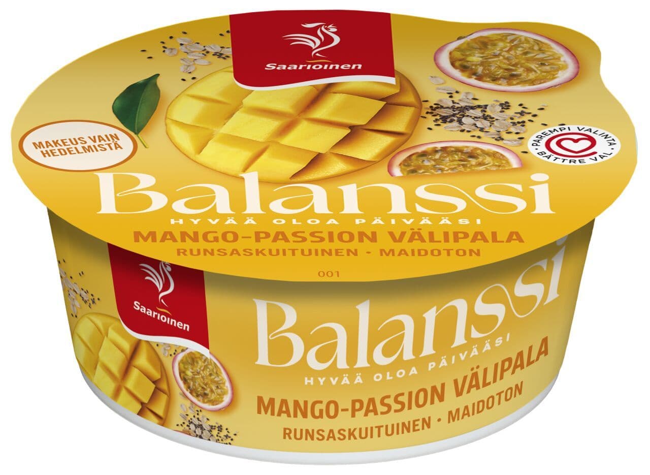 Balanssi Mango-passion välipala 130g