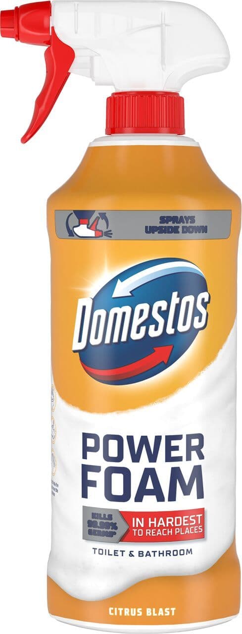 Domestos Power Foam Citrus Blast wc-puhdistussuihke 435 ml