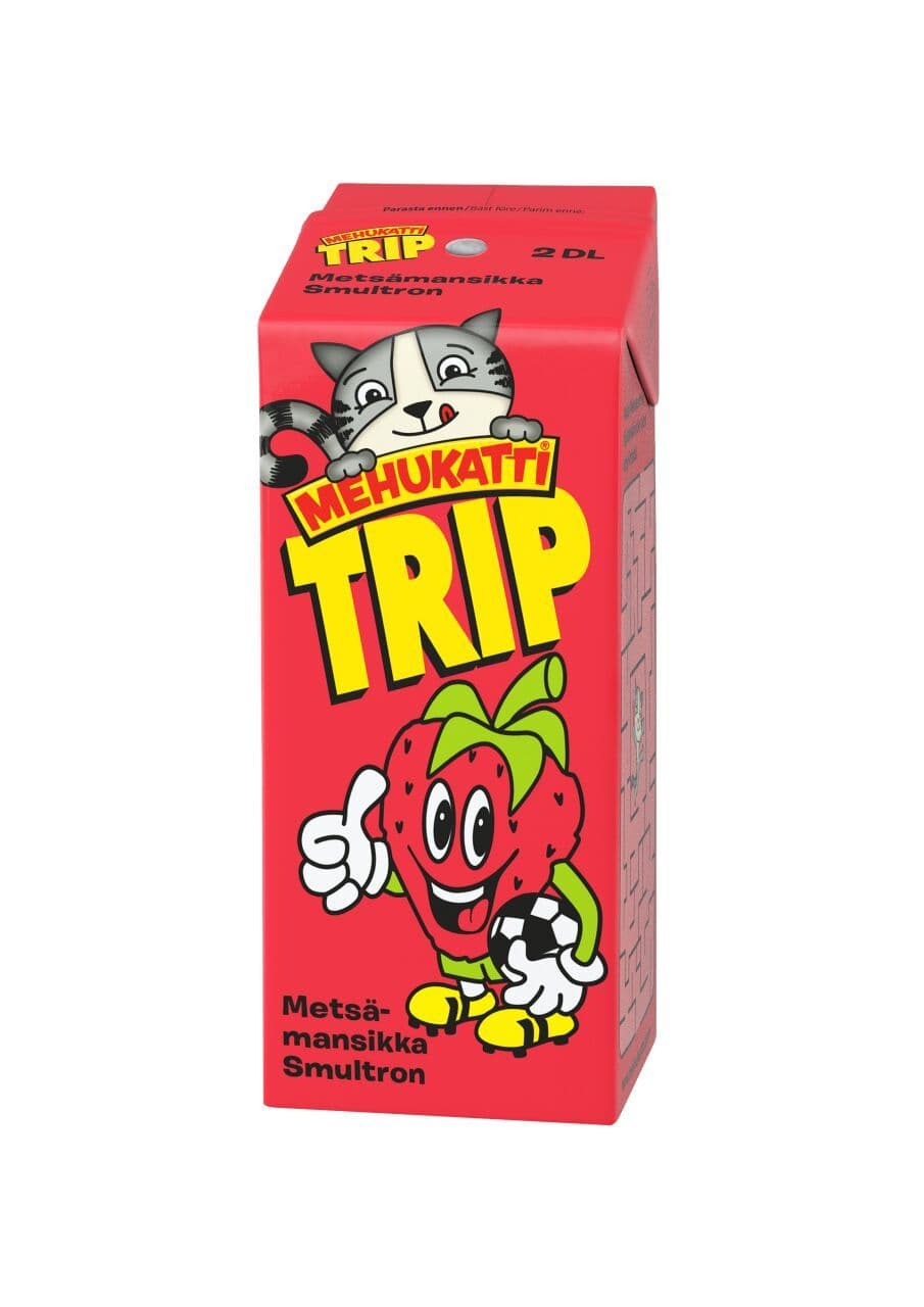 Mehukatti Trip Metsämansikkajuoma 2 dl