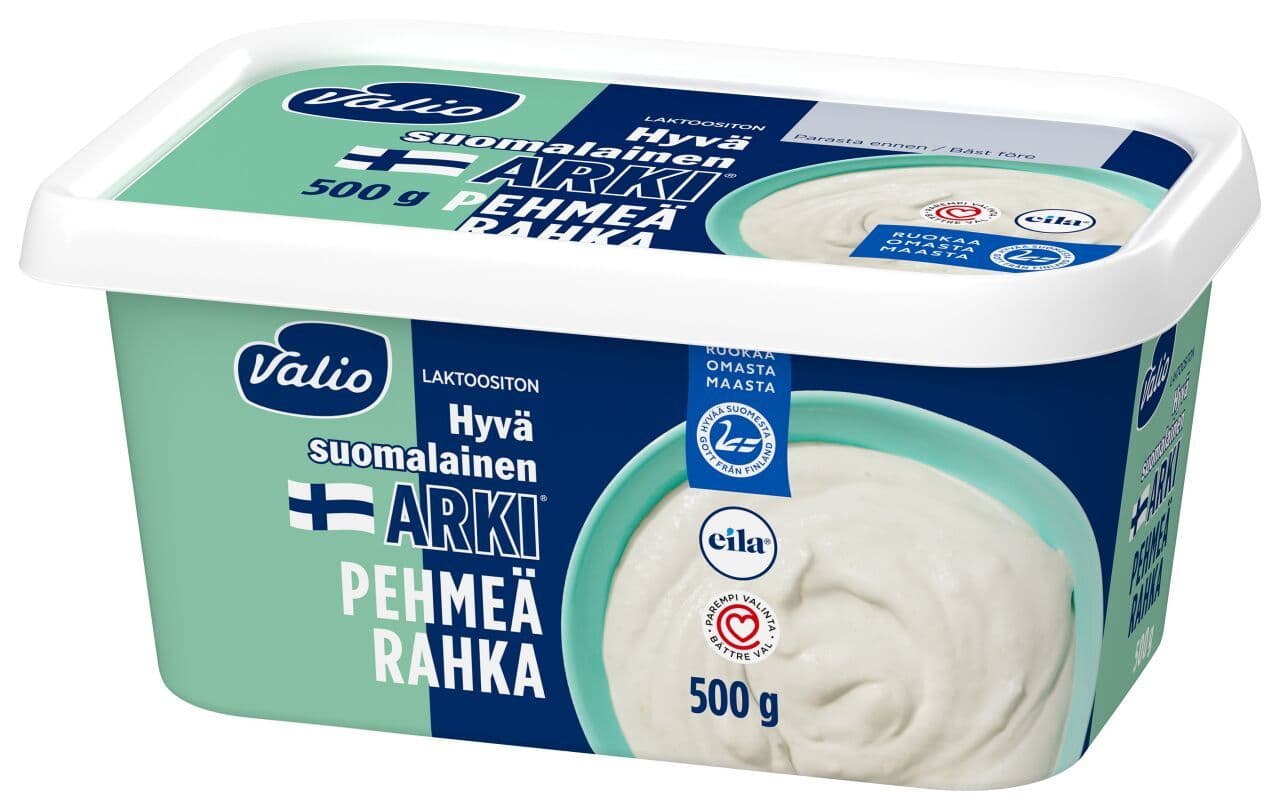 Valio Hyvä suomalainen Arki® pehmeä rahka laktoositon 500 g