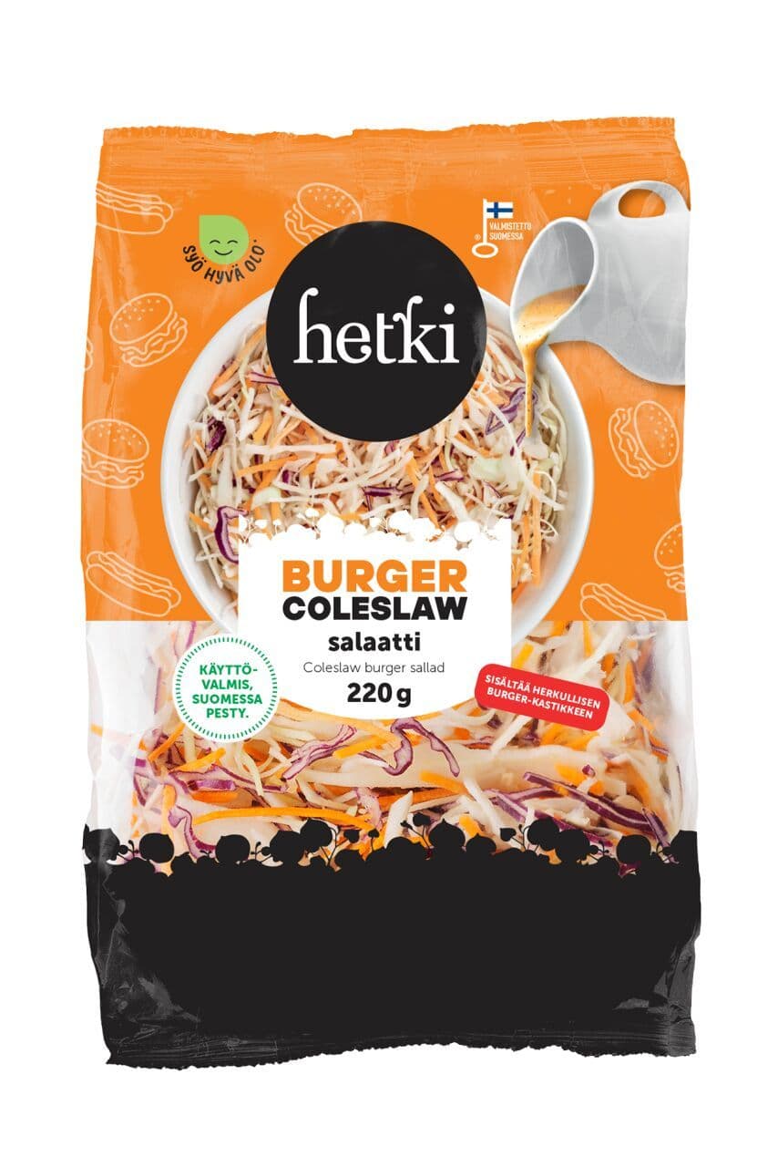 Fresh Hetki Coleslaw Burger 220g