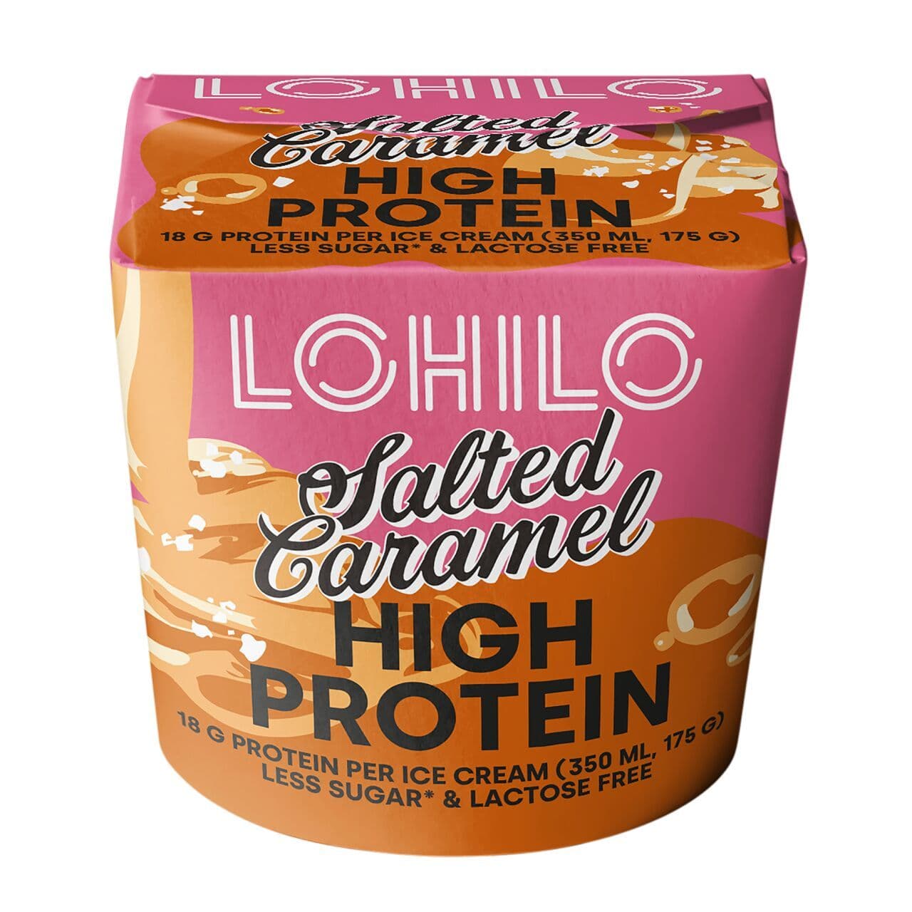 Salted Caramel proteiinijäätelö 350ml