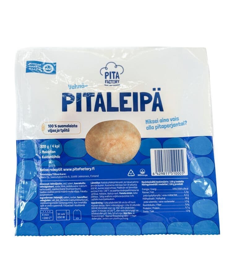 Pitaleipä 320 g - 4 kpl