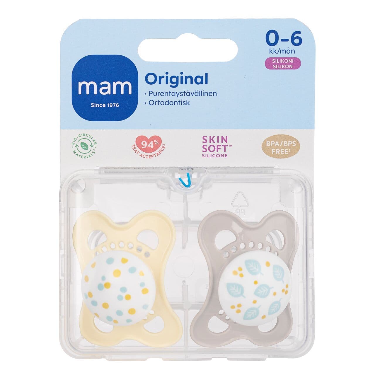 MAM Original 0-6kk sil 2kpl