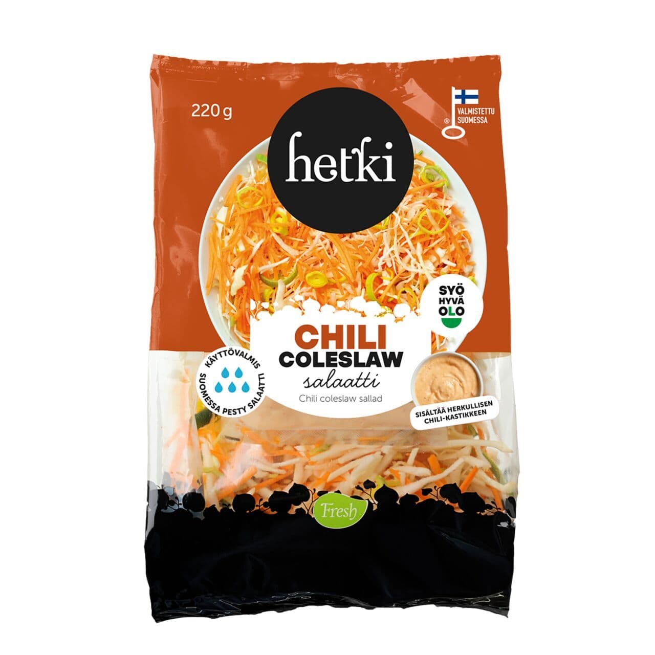 Fresh Hetki Chili coleslaw salaatti 220g