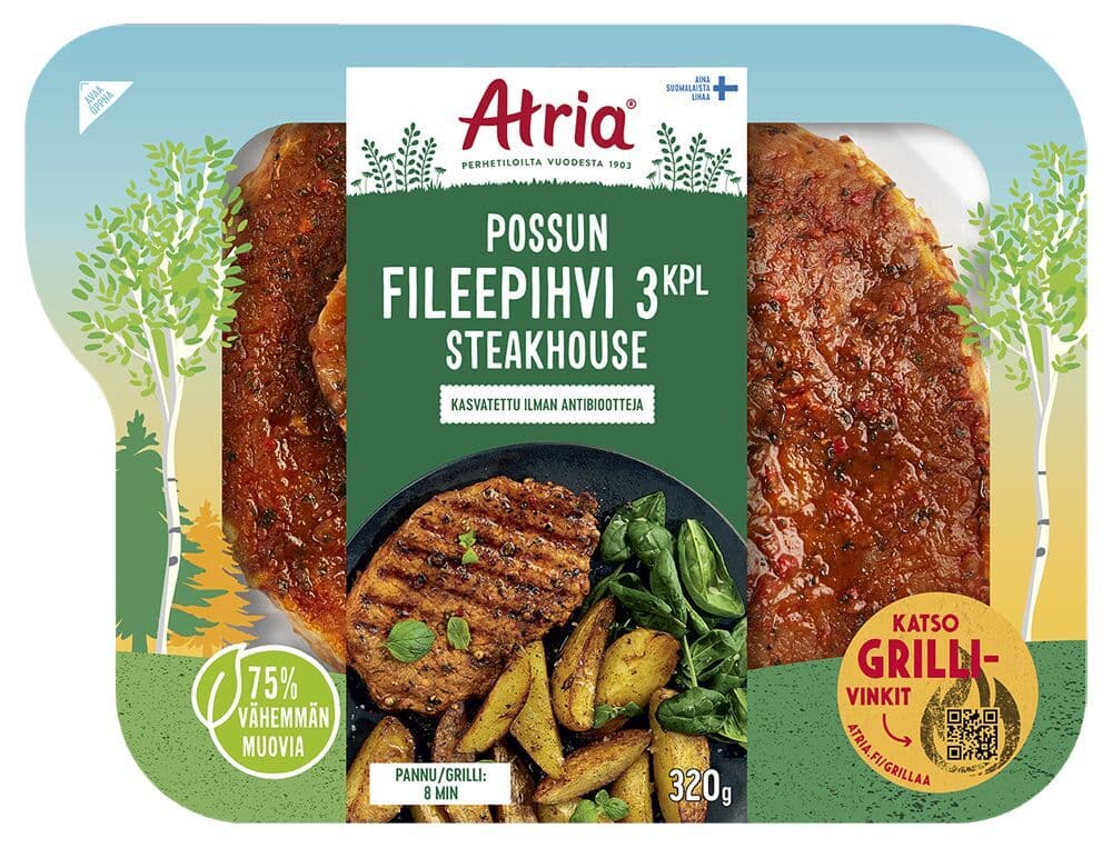 Atria Possun Fileepihvi Steakhouse 320g