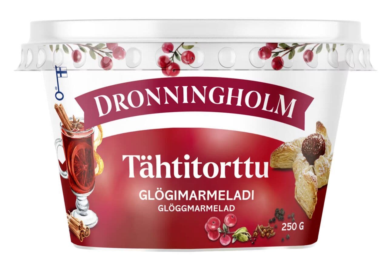 Dronningholm Tähtitorttu Glögimarmeladi 250 g