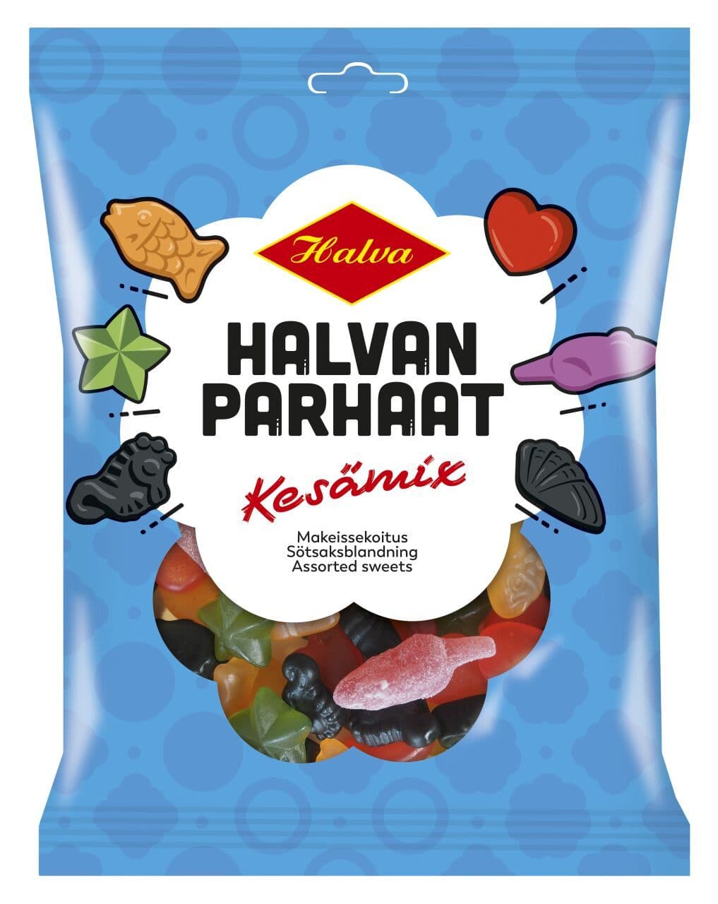 Halvan Parhaat Kesämix makeissekoitus 260 g