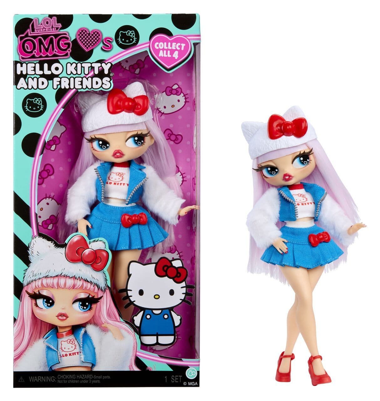 OMG Hello Kitty Muotinukke