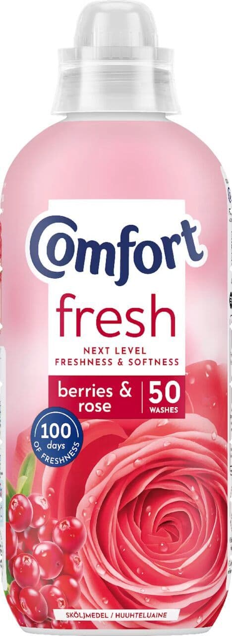 Comfort berries & rose Huuhteluaine pitkäkestoinen tuoksu 762 ml