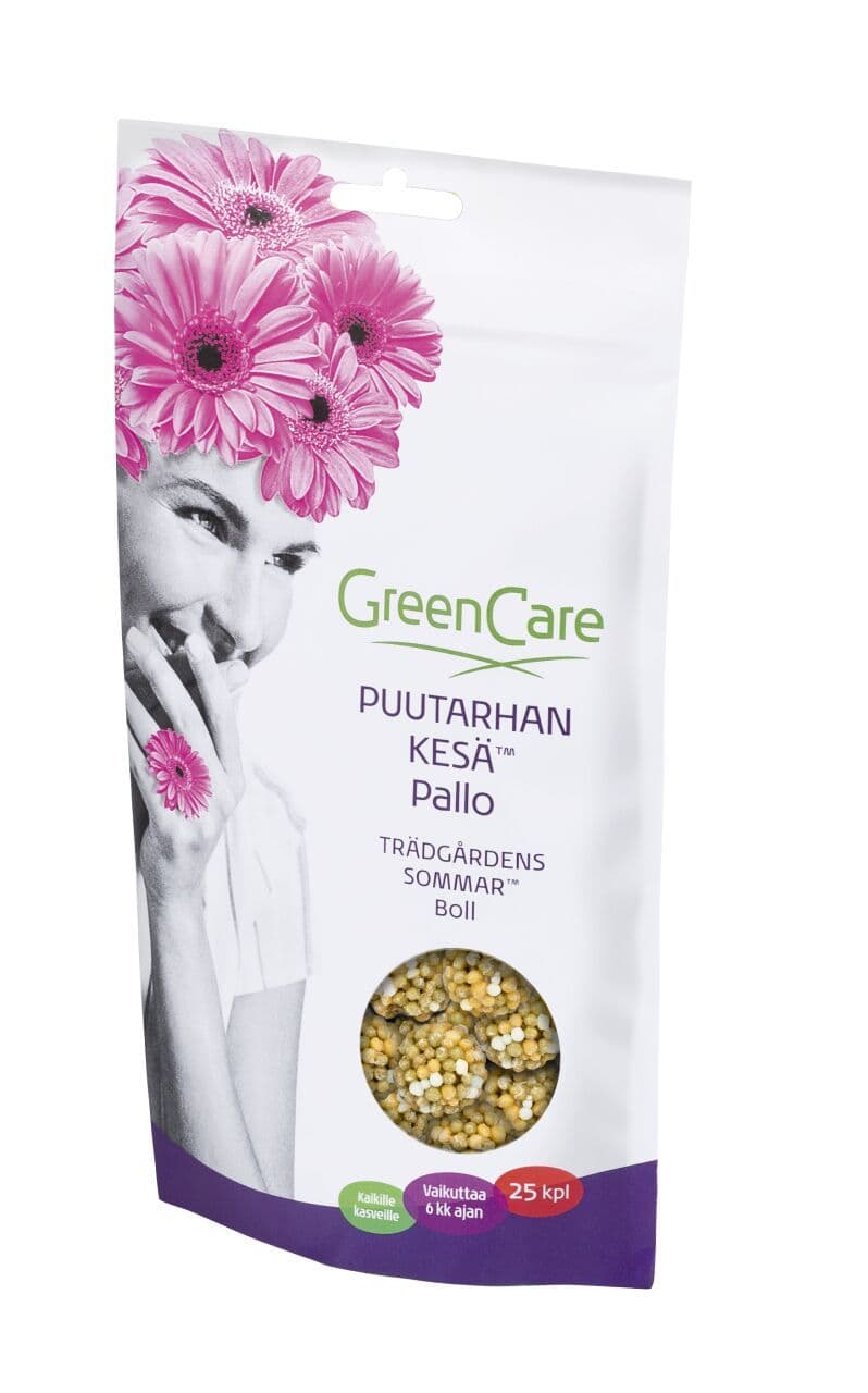 Puutarhan kesä pallo-lannoite 25 kpl