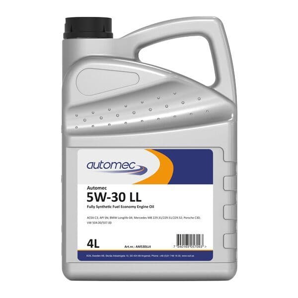 5W-30 LL moottoriöljy 4L