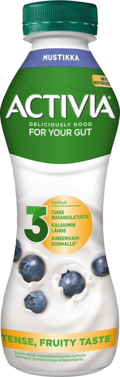 Danone Activia Juotava jogurtti Mustikka, 300g