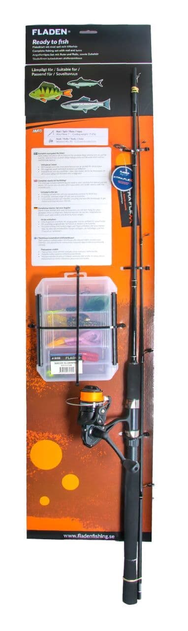 Ready to Fish Standard Starterkit Avokelasetti 210cm