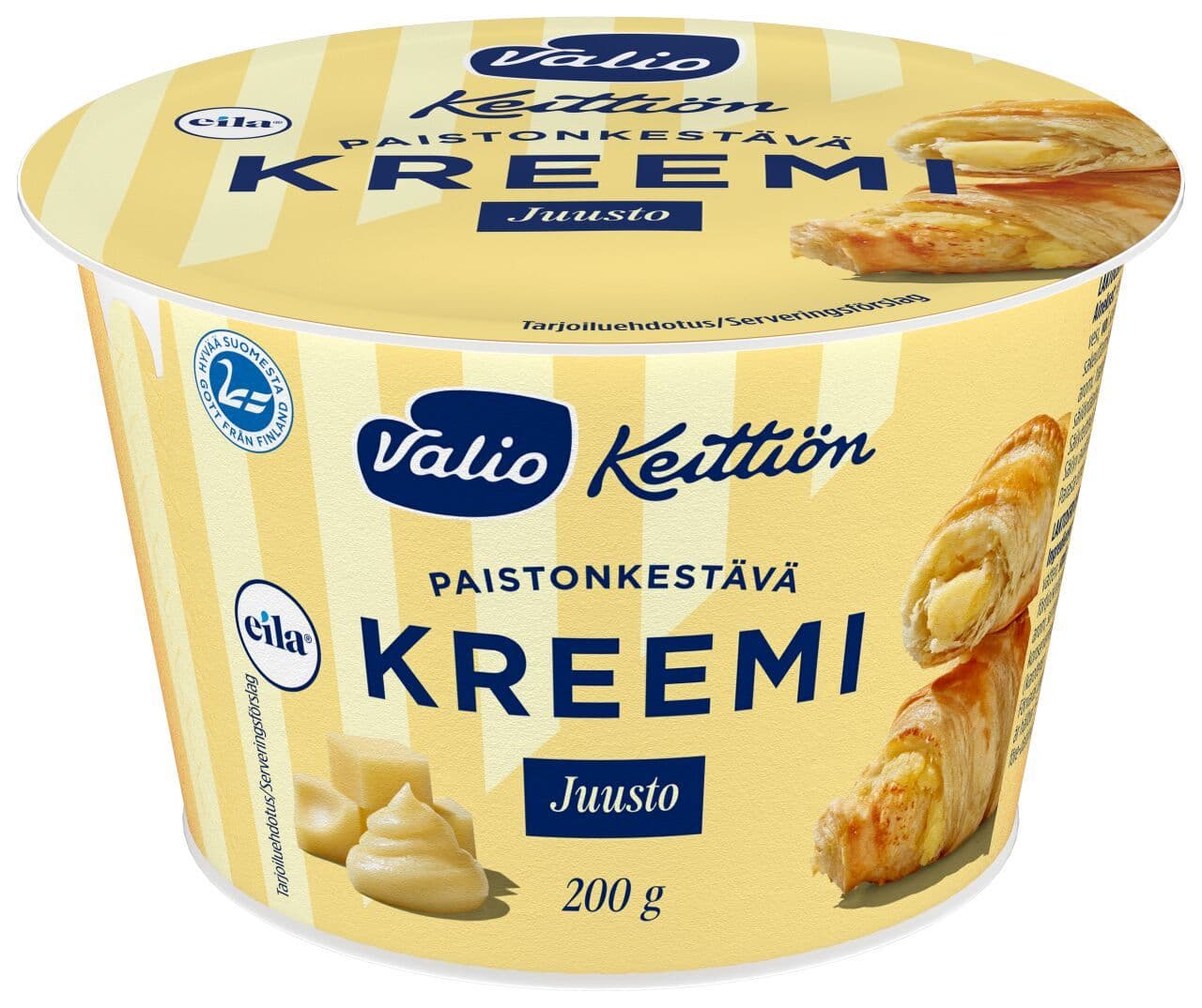 Valio Keittiön juustokreemi laktoositon 200 g
