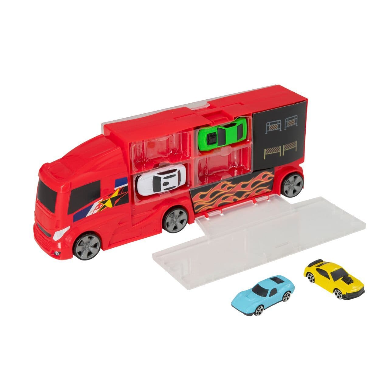 METRO CITY KULJETUSAUTO JA 4 AUTOA