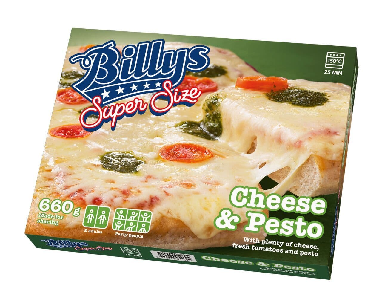 Super Size Cheese & Pesto 660g