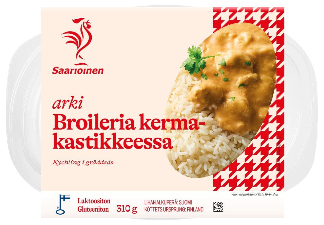 Saarioinen Broileria kermakastikkeessa 310g