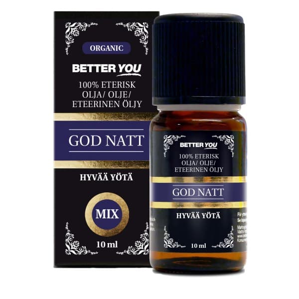 Better You Eteerinen Hyvän Yön Mix Öljy, EKO, 10 ml