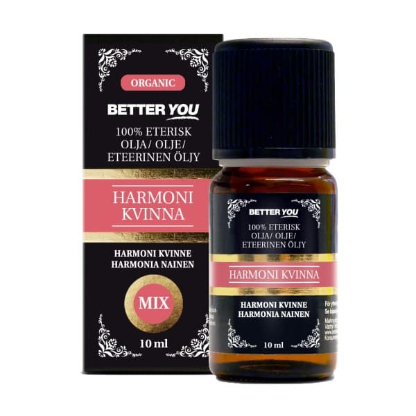 Better You Eteerinen Naisharmonia Öljysekoitus, EKO, 10 ml