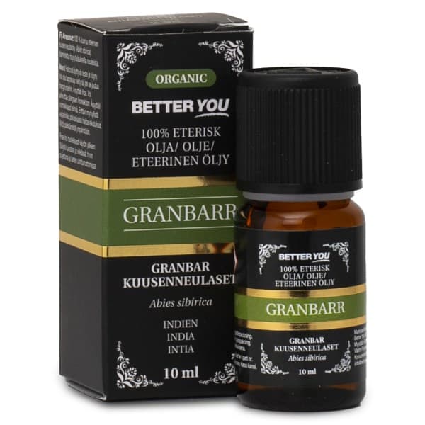 Better You Eteerinen Öljy Kuusenneulaset EKO, 10 ml