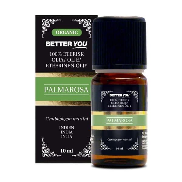 Better You Eteerinen Öljy Palmarosa EKO, 10 ml