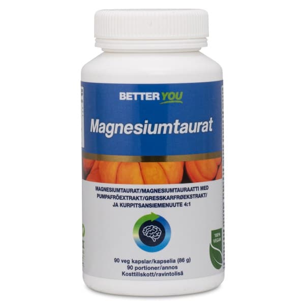 Better You Magnesiumtauraatti, 90 kapselia