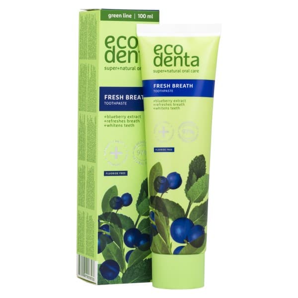 Ecodenta Expert Line Fresh Breath Toothpaste, Blueberry, 100 ml