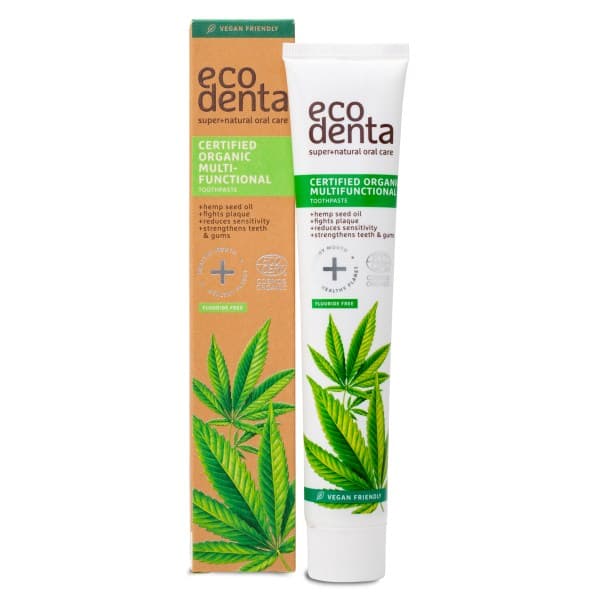 Ecodenta Organic Line Multifunctional Toothpaste, Hamppu, 75 ml