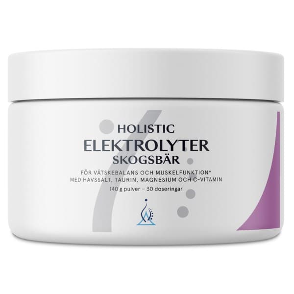 Holistic Elektrolyytit, Metsämarjat, 140 g