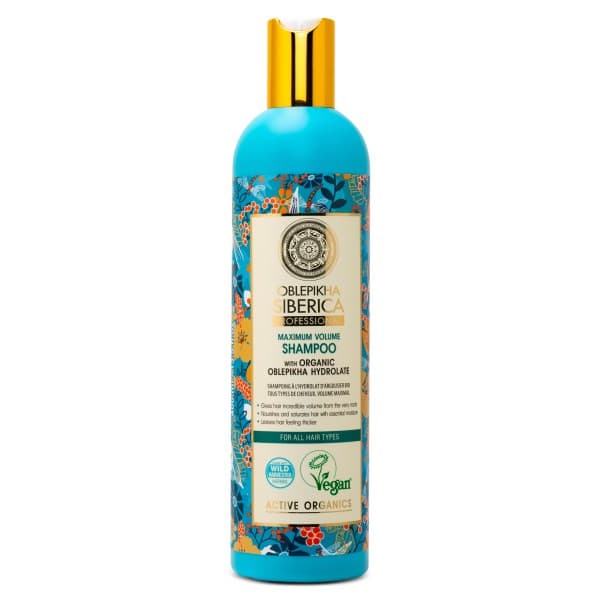NS Oblepikha Siberica Shampoo Maximum Volume , 400 ml